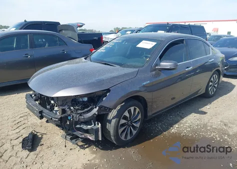 2017 Honda Accord Hybrid Ex-L из США, поврежденный, VIN JHMCR6F59HC031068